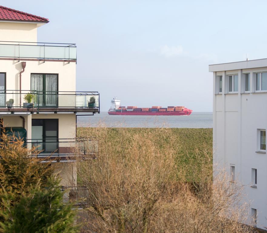 Ferienwohnung Mit Meerblick Grimmershoernbucht Cuxhaven Ngoại thất bức ảnh